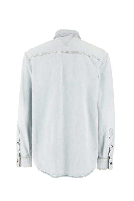  보테가베네타 데님 셔츠 보테가 베네타 데님 셔츠 라이트 블루 - BOTTEGA VENETA