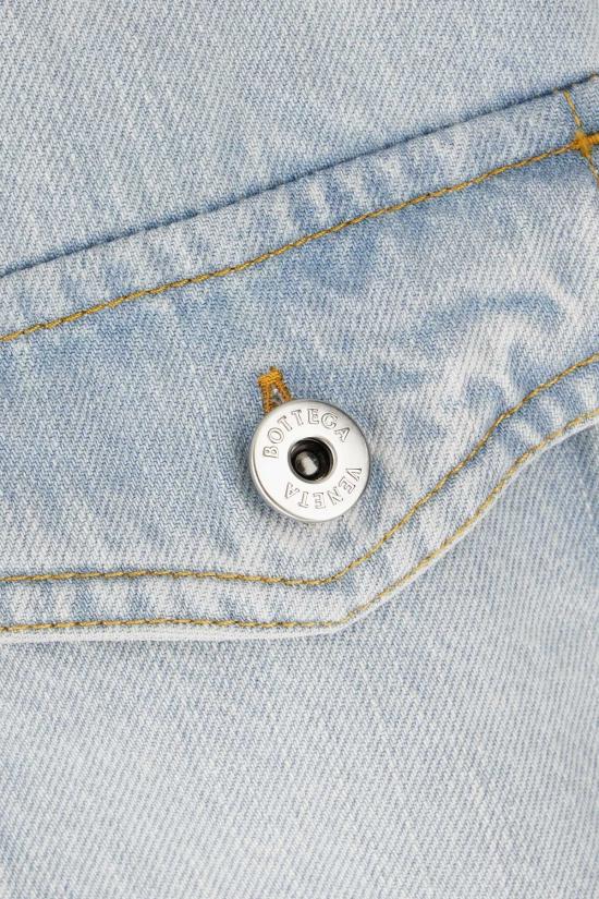 보테가베네타 데님 셔츠 보테가 베네타 데님 셔츠 라이트 블루 - BOTTEGA VENETA