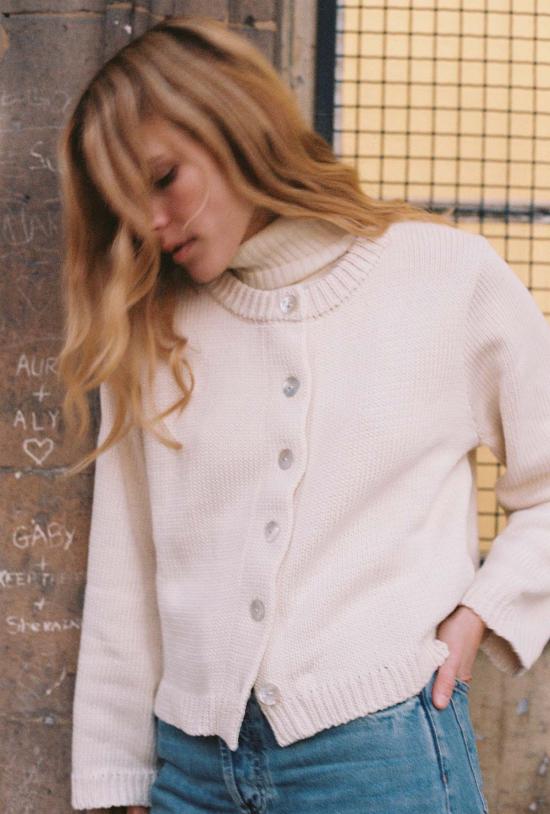  마리아 스탠리 가디건 청키 코튼 - MARIA STANLEY