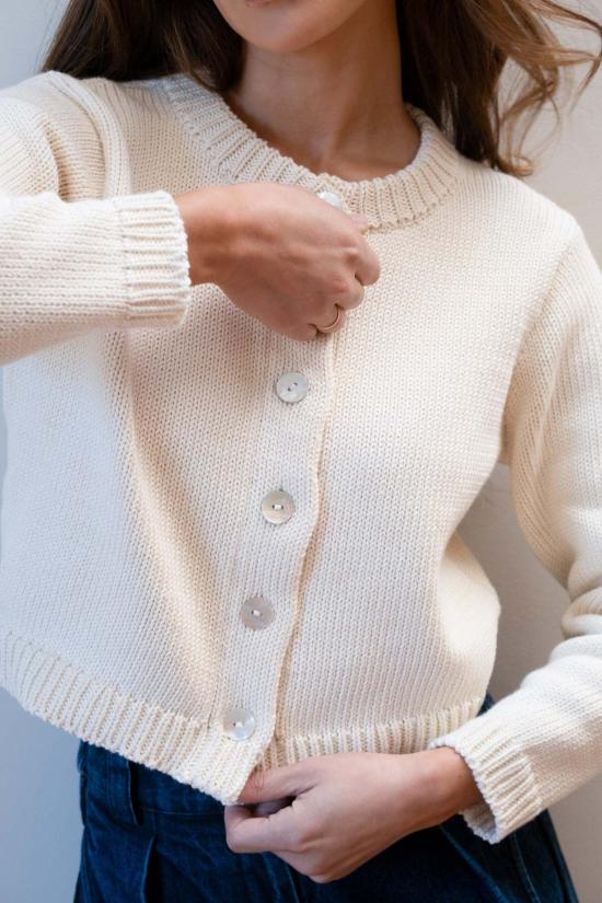  마리아 스탠리 가디건 청키 코튼 - MARIA STANLEY