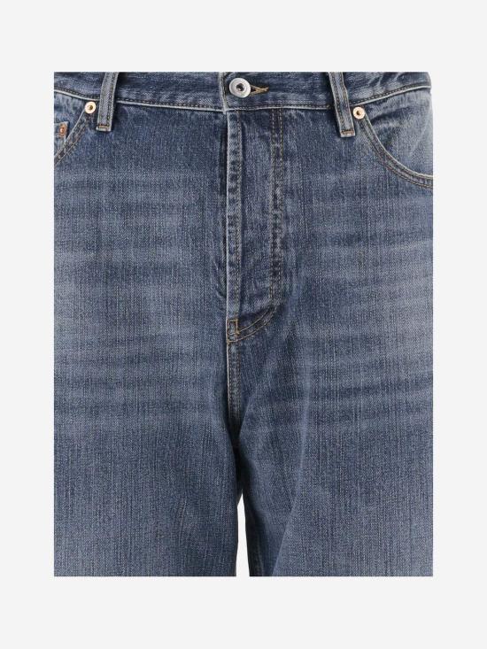  발렌티노 가라바니 데님 팬츠 발렌티노 코튼 데님 진 블루 - VALENTINO GARAVANI