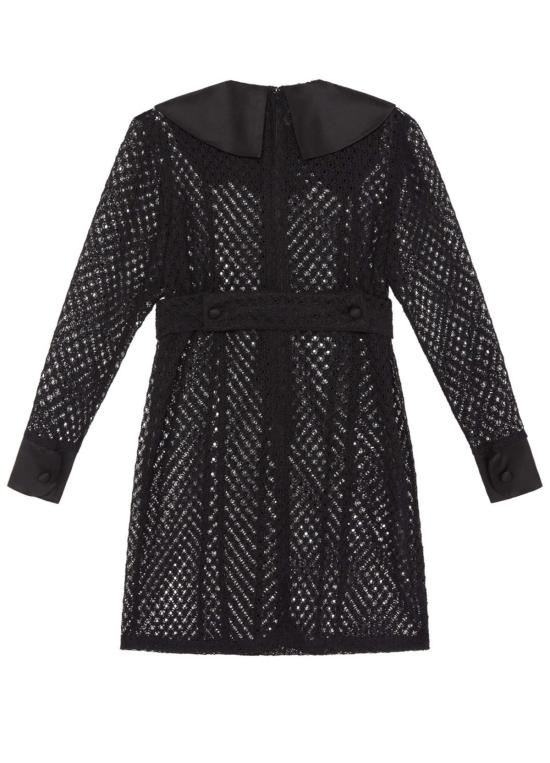  올리비아 라티노비치 숏 원피스 클로데트 드레스 블랙 - OLIVIA LATINOVICH