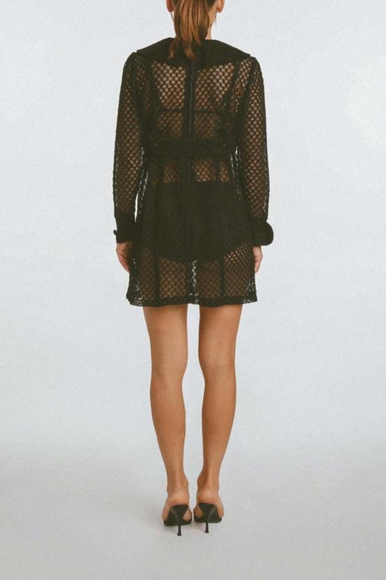  OLIVIA LATINOVICH 숏 원피스 올리비아 라티노비치 클로데트 드레스 블랙 - OTHER BRANDS