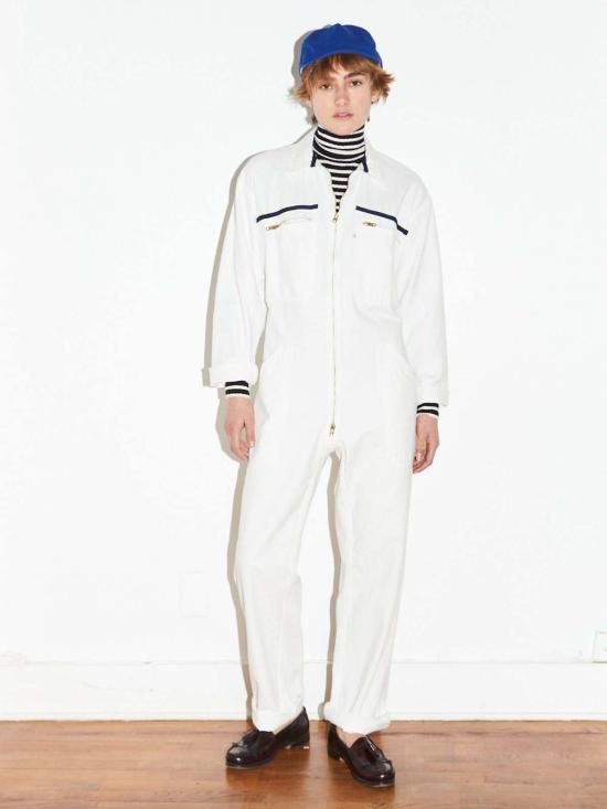  리미티드 에디션 점프수트 한정판 Combinaison De Travail Bugatti 워크수트 화이트