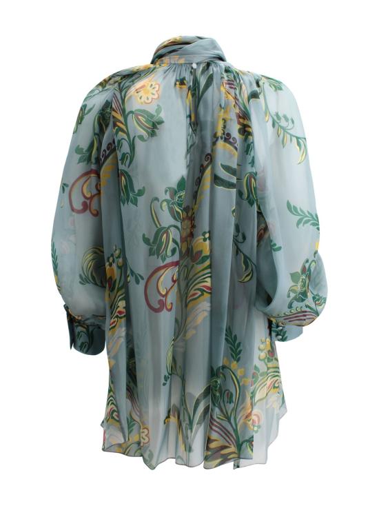  에트로 블라우스 블루 - ETRO