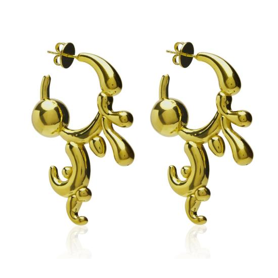  한나 주웻 이어링 한나 주엣 초대 전용 골드 귀걸이