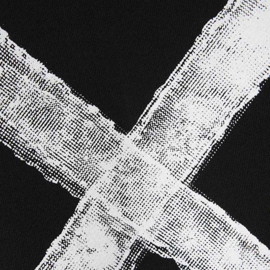  오프화이트 긴팔 티셔츠 스프레이 애로우 스케이트 스웨트셔츠 블랙 - OFF WHITE