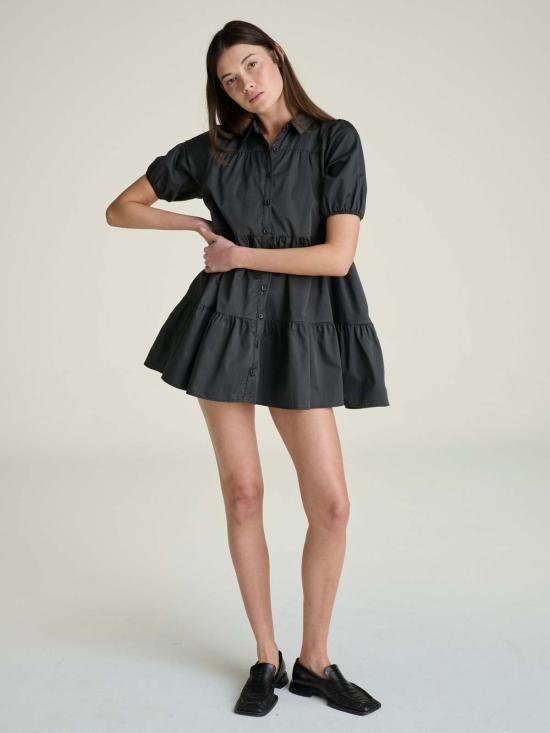  설리번 숏 원피스 설리반 로리타 셔츠 드레스 슬레이트 - SULLIVAN