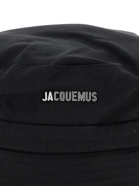  자크뮈스 모자 르 밥 가조 버킷햇 블랙 - JACQUEMUS