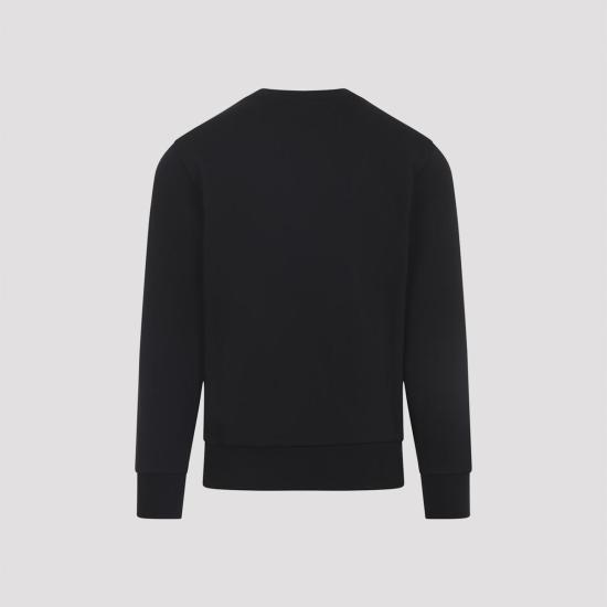  몽클레어 스웨터 코튼 스웨트셔츠 블랙 - MONCLER