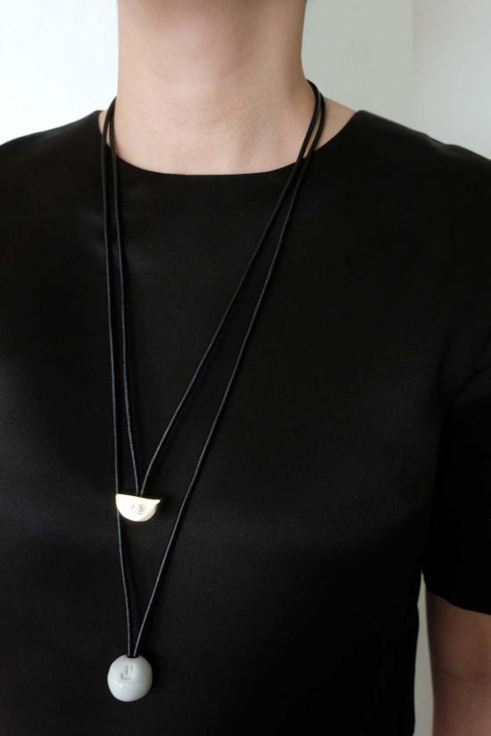  주주메이드 목걸이/팬던트 루프 목걸이 - JUJUMADE