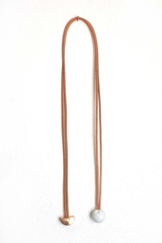  주주메이드 목걸이/팬던트 루프 목걸이 - JUJUMADE