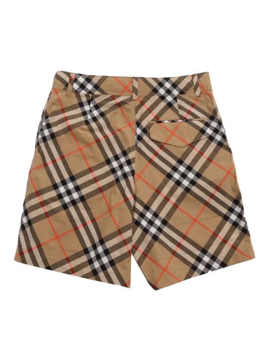  [키즈] 버버리 쇼츠/버뮤다 키즈 보이 쇼츠 베이지 - BURBERRY