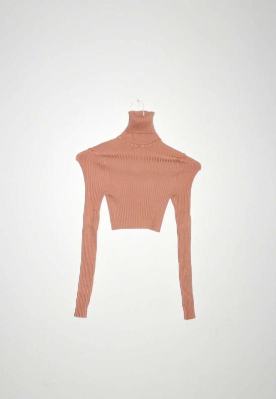  주주 민소매 티셔츠 지우 지우 논나 크롭 - GIU GIU