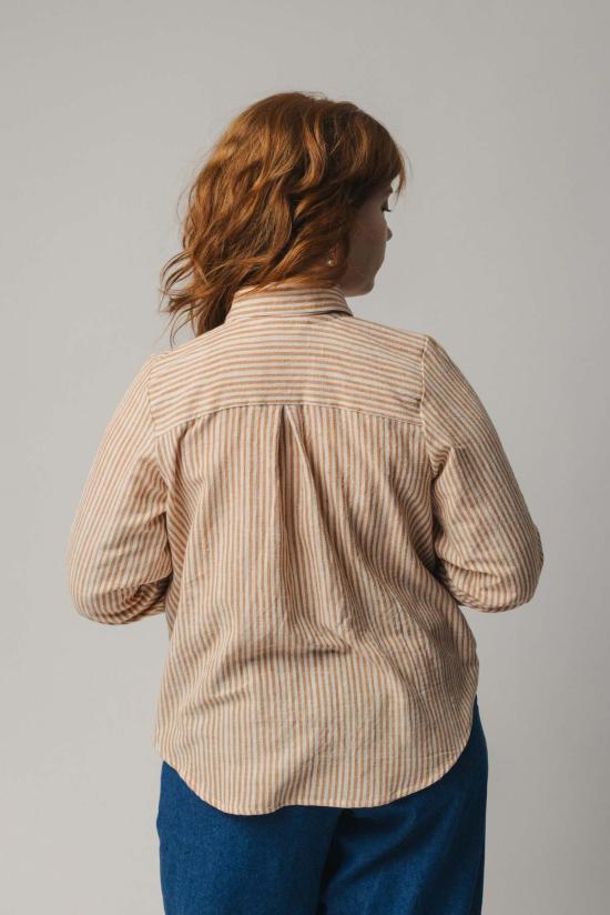  Pamut Apparel USA 셔츠 Pamut Apparel Usa Celine 핸드우븐 코튼 셔츠 - PAMUT APPAREL