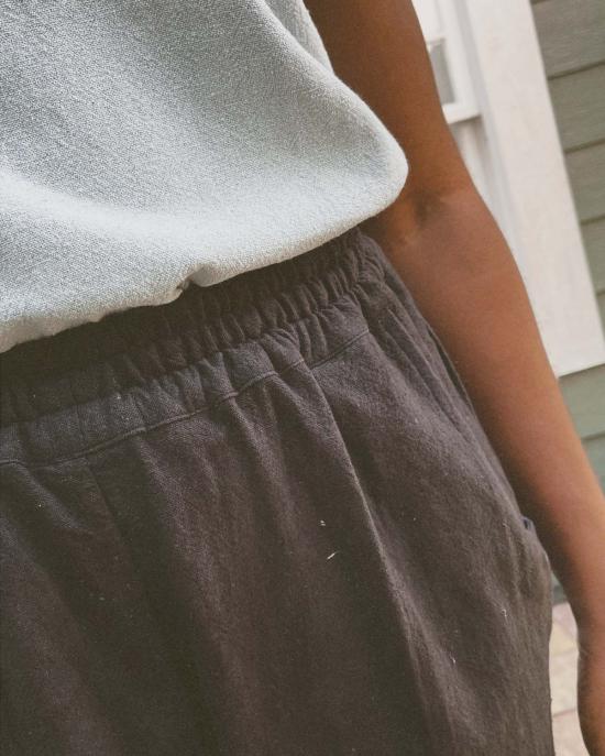  PO-EM 스트레이트 팬츠 포엠 덱  뉴문 블랙 - OTHER BRANDS