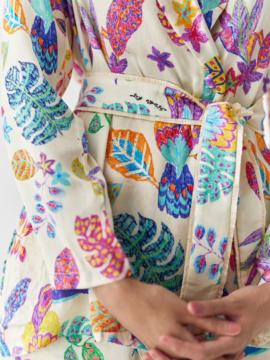  IKKIVI 수트 자켓 이키비 아마존 블레이저 셔츠 & 트라우저 세트 오프 화이트 - OTHER BRANDS