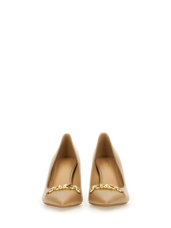  마이클 코어스 힐/펌프스 로고 데콜테 힐 카멜 - MICHAEL KORS