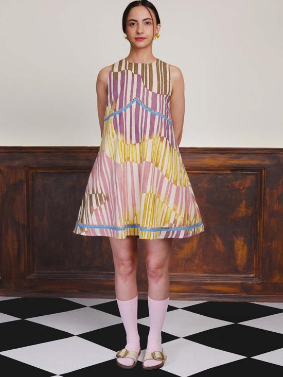  IKKIVI 숏 원피스 이키비 21절 미니 코튼 드레스 멀티 컬러 - OTHER BRANDS