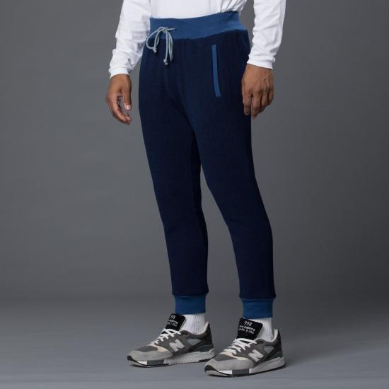  타데우스 오닐 트레이닝/조거 팬츠 태디어스 오닐 인디고 메쉬 스웨트팬츠 - THADDEUS ONEIL