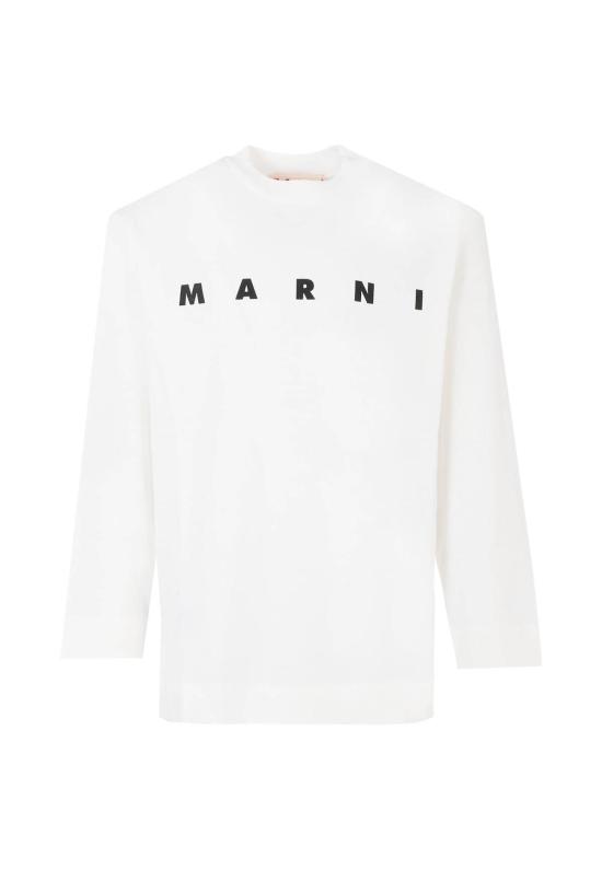  [키즈] 마르니 트레이닝 상의 키즈  티셔츠 화이트