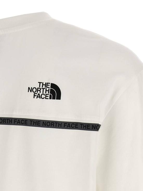  노스페이스 반팔 티셔츠 주무 티셔츠 화이트/블랙 - NORTH FACE