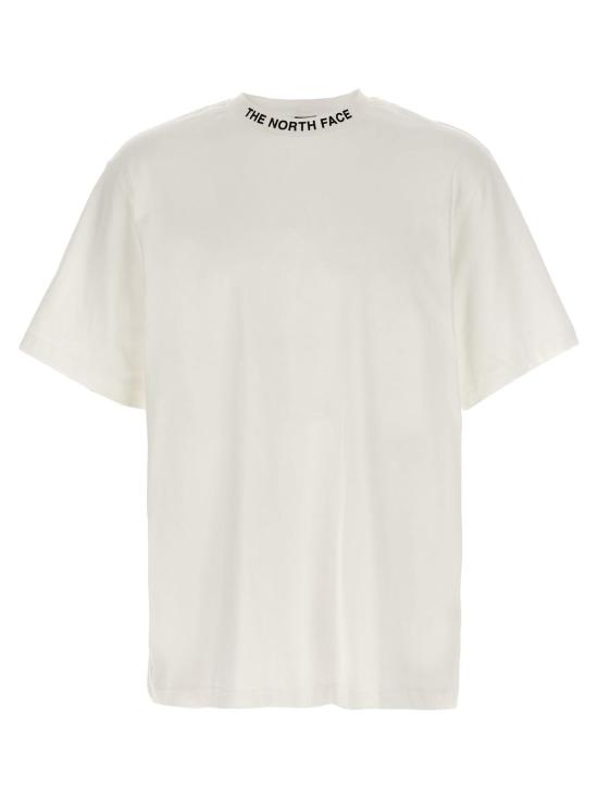  노스페이스 반팔 티셔츠 주무 티셔츠 화이트/블랙