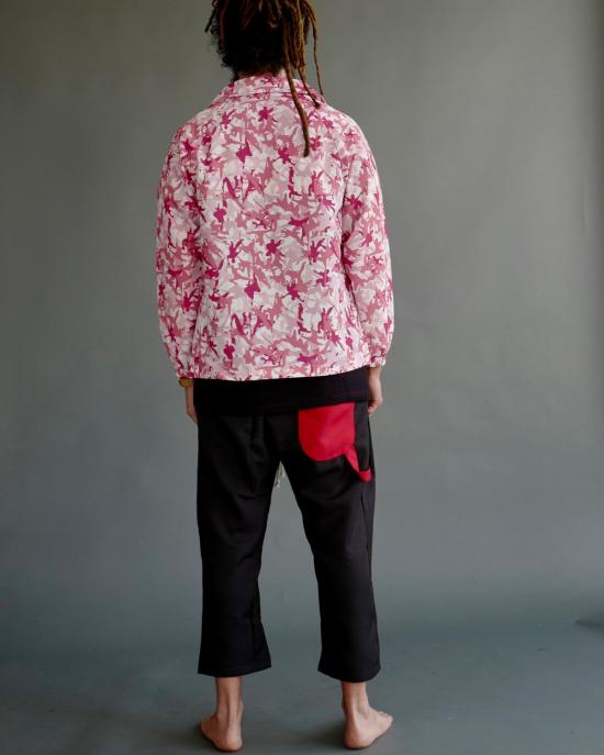  DFYNT 자켓 Dfynt 쿵푸 카모 코치 재킷 핑크 - OTHER BRANDS