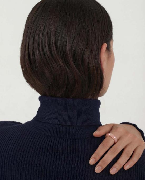  세레 반지 세리 복숭아꽃 핑크 옥석  핑크 - SEREE