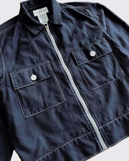  시커 자켓 볼트 재킷 블랙 - SEEKER