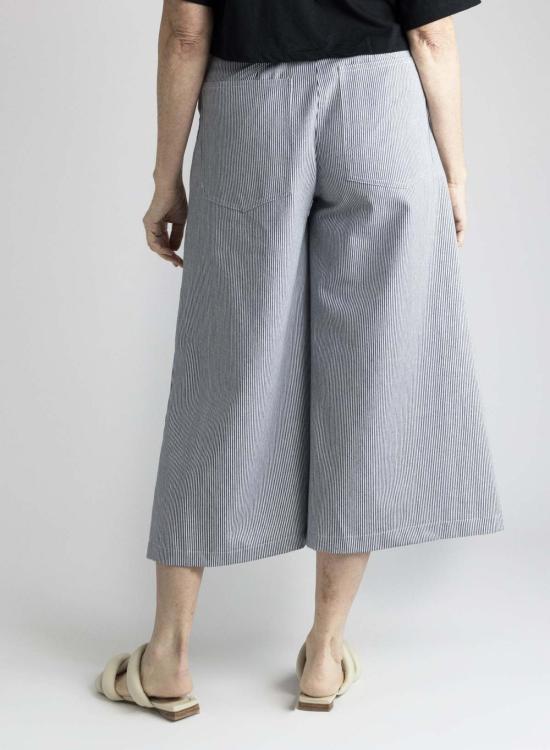  Meg 크롭 팬츠 Studio Culotte 철도 스트라이프 - OTHER BRANDS