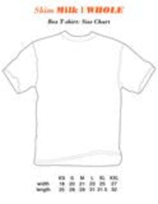  스킴 밀크 반팔 티셔츠 스키머 밀크 렛 고 티셔츠 - SKIM MILK