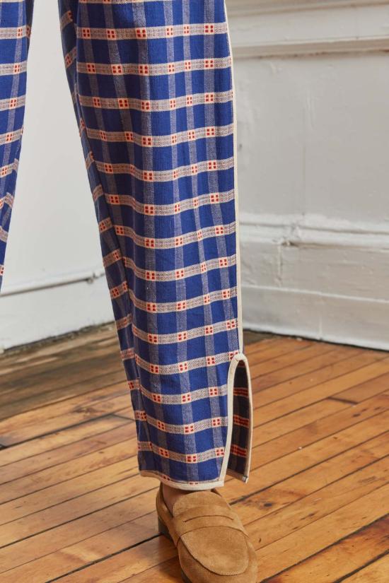  RUJUTA SHETH 스트레이트 팬츠 루주타 셰스 주주  | 클래식 그리드 - OTHER BRANDS