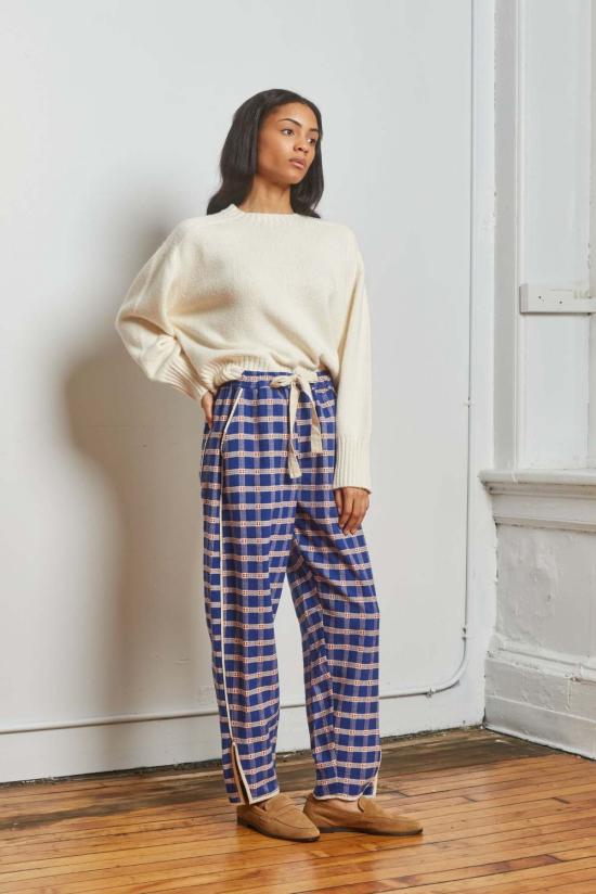  RUJUTA SHETH 스트레이트 팬츠 루주타 셰스 주주  | 클래식 그리드 - OTHER BRANDS