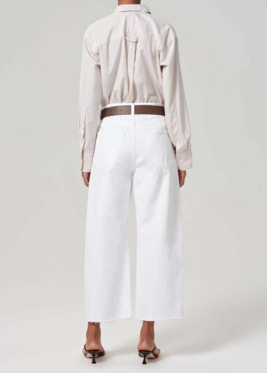  시티즌 오브 휴머니티 크롭 팬츠 시티즌스 오브 휴머니티 아일라 로우 헴 크롭 진 - CITIZEN OF HUMANITY