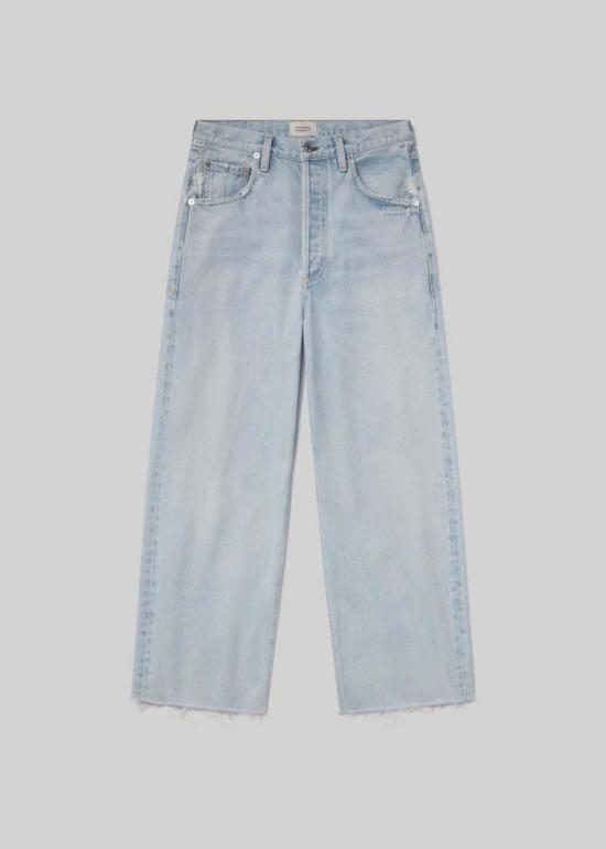  시티즌 오브 휴머니티 크롭 팬츠 시티즌스 오브 휴머니티 아일라 로우 헴 크롭 진 - CITIZEN OF HUMANITY