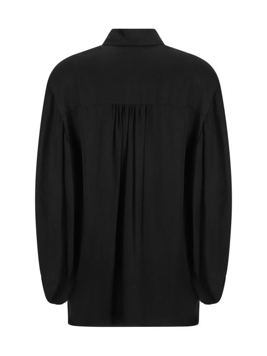  케이트 탑 카이트 밤 셔츠 블랙 - KHAITE