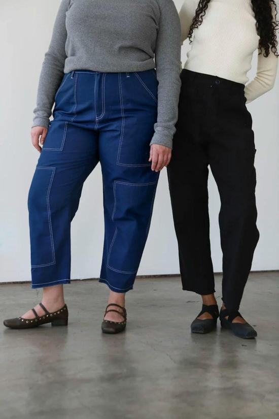  Noble 스트레이트 팬츠 노블 초어 팬츠 블랙 - OTHER BRANDS