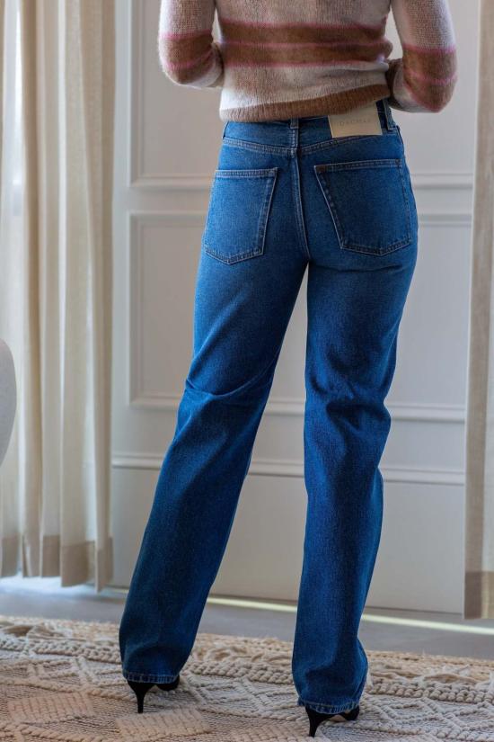  하우스 오브 다그마르 데님 팬츠 하우스 오브 다그마 스트레이트 레그 데님 진 - HOUSE OF DAGMAR