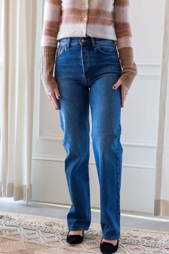  하우스 오브 다그마르 데님 팬츠 하우스 오브 다그마 스트레이트 레그 데님 진 - HOUSE OF DAGMAR