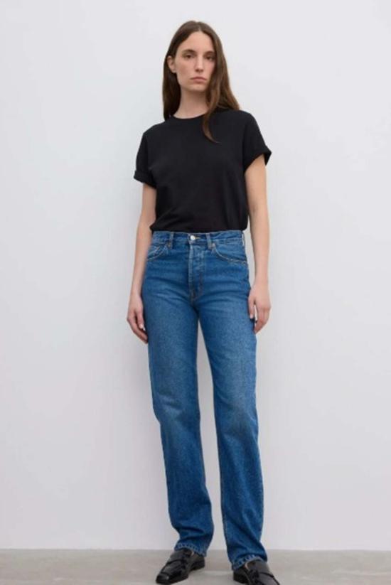  하우스 오브 다그마르 데님 팬츠 하우스 오브 다그마 스트레이트 레그 데님 진 - HOUSE OF DAGMAR