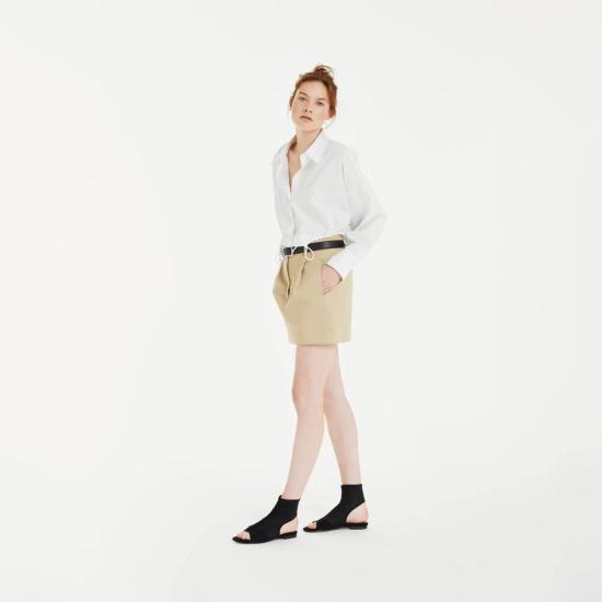  텔라 블라우스 브리글리아 셔츠 화이트