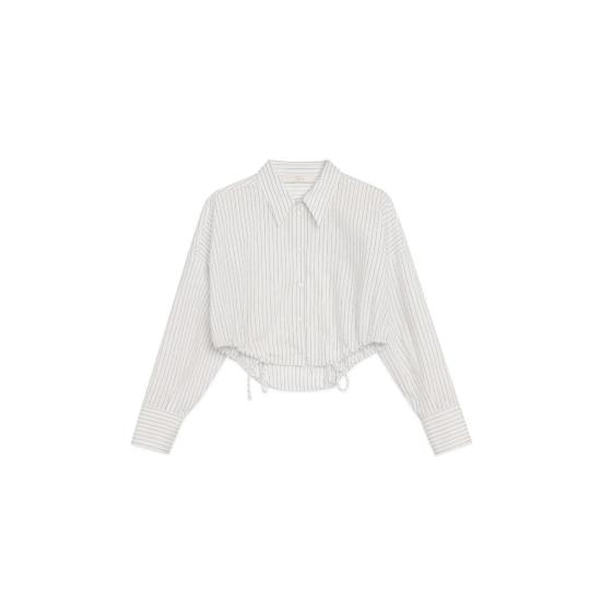  텔라 블라우스 브리글리아 셔츠 화이트 - TELA