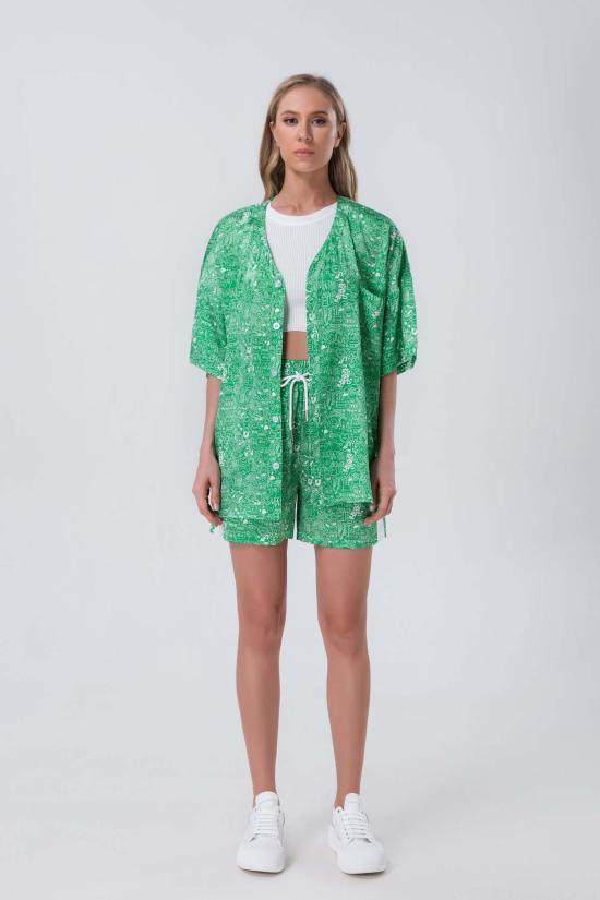  Mary Lo 숏팬츠 메리 로 굿 타임즈 쇼츠 그린 - OTHER BRANDS