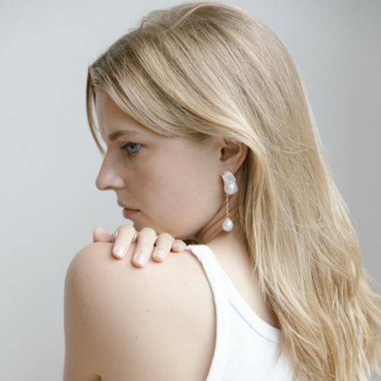  타린 토마스 이어링 잘레 귀걸이