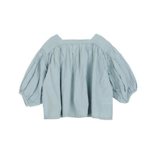 [키즈] bien a bien 셔츠 키즈 비엔 아 비엔 시오 블라우스 스카이 - OTHER BRANDS