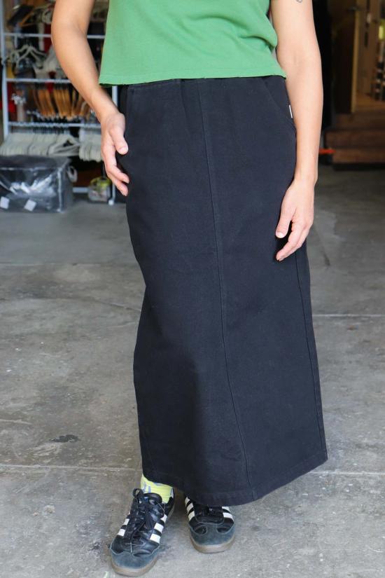  르 본 숍 롱 스커트 르봉숍 롱시티 스커트 블랙 - Le Bon Shoppe