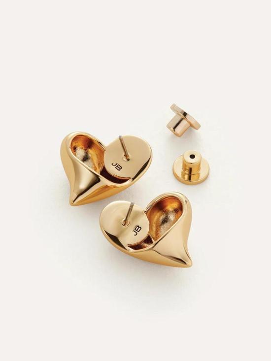  제니 버드 이어링 아트 하트 버튼 - JENNY BIRD