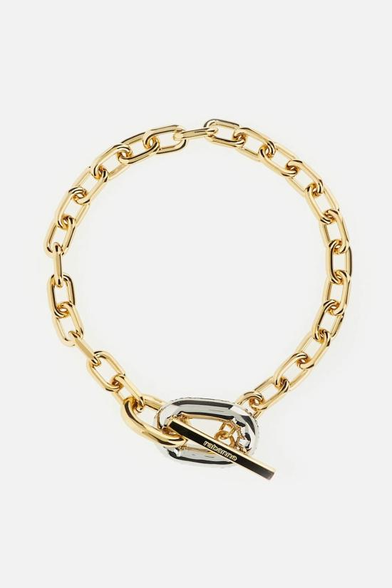  파코라반 팔찌 라반느 비쥬 청키 체인 브레이슬릿 골든