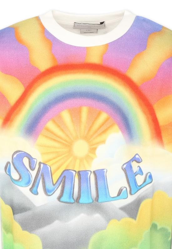  [키즈] 스텔라 맥카트니 풀오버 스텔라 매카트니 아동용 스웨트셔츠 화이트 - STELLA MCCARTNEY